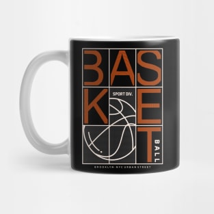 Basket Letter Mug